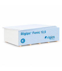Placa gips-carton pentru izolare acustica Rigips Fonic, tip D, 12,5 x 1200 x 2000 mm